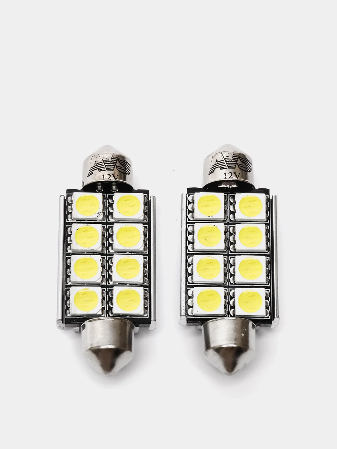 Лампа светодиодная LED T11/белый/ (SV 8.5) 8x5050 SMD 41mm CANBUS, блистер 2 шт