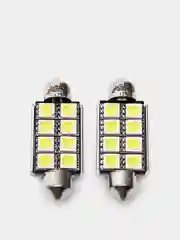 Лампа светодиодная LED T11/белый/ (SV 8.5) 8x5050 SMD 41mm CANBUS, блистер 2 шт