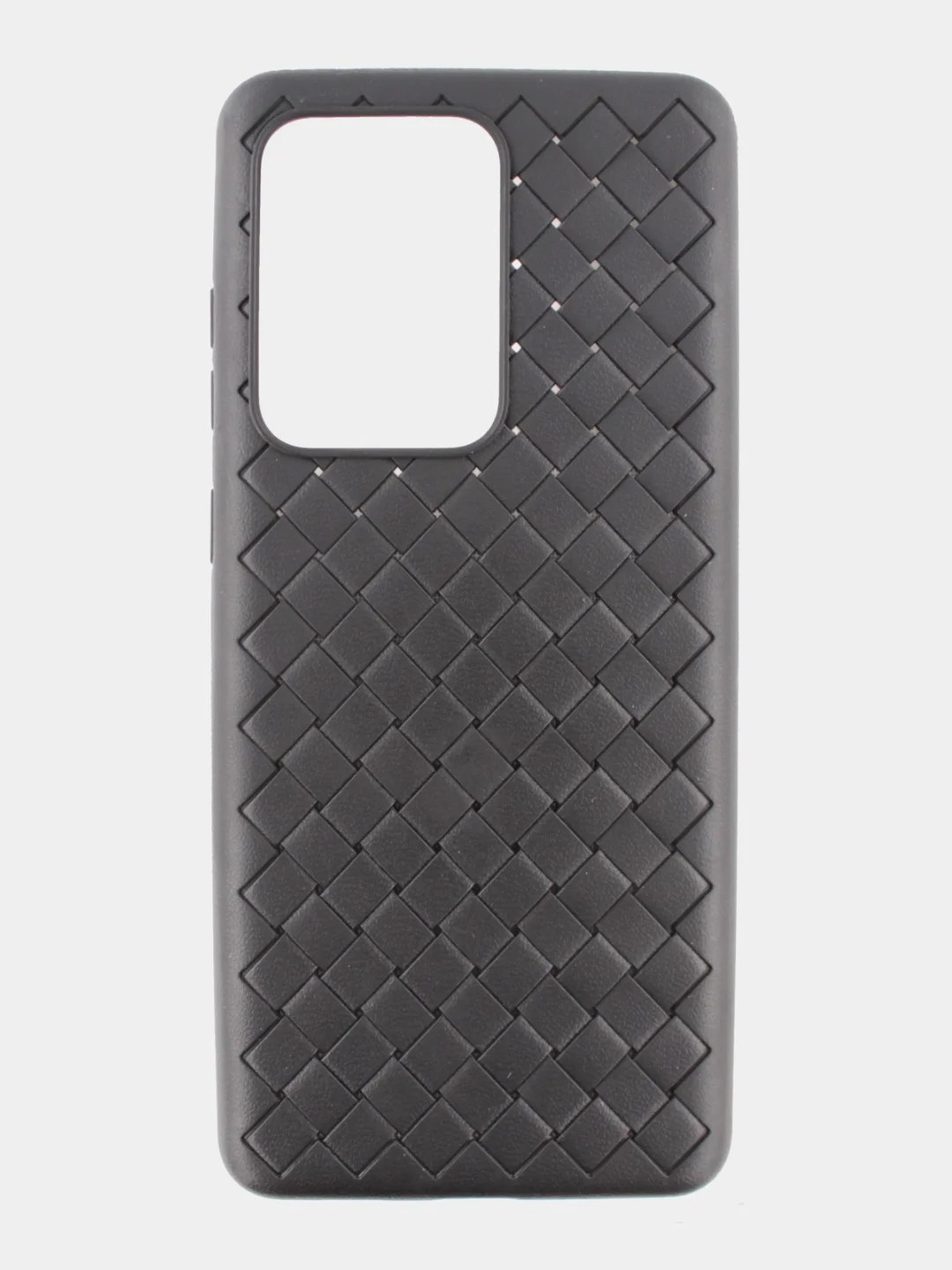 Черный чехол для Samsung S20 Ultra, плетение