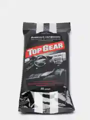 Влажные салфетки для салона автомобиля Top Gear, 30 штук