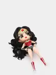 Черный фигурки DC, Marvel, 15 см, (Железный Человек, Человек-Паук, Чудо-Женщина, Джокер)