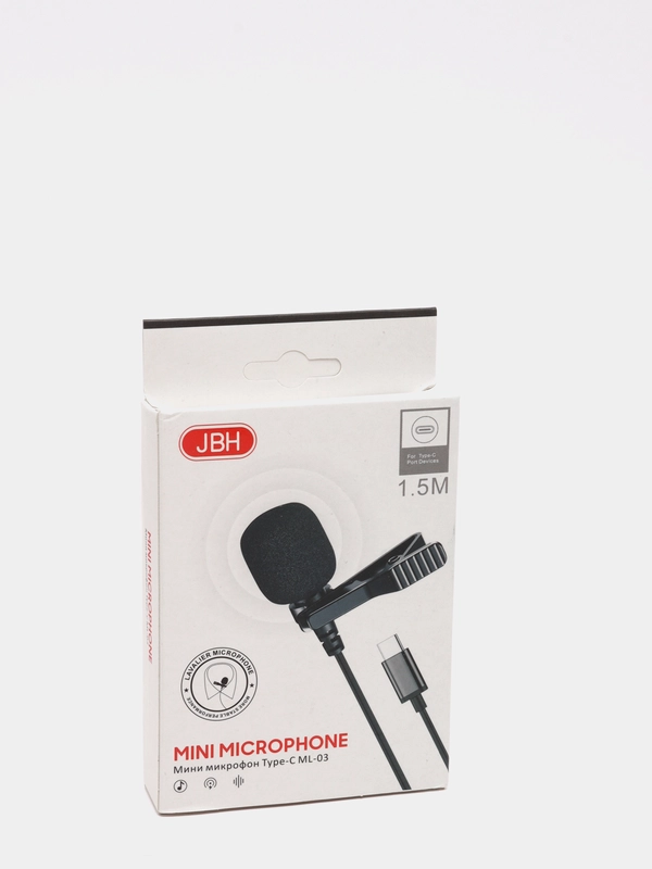 Микрофон проводной петличка Type-C
