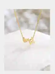 Золотой цепочка с подвеской/ Кулон буква