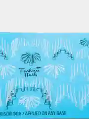 Золотистый хаки слайдеры для маникюра новогодние /Слайдеры для ногтей/наклейки/дизайна ногтей