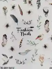 Белый слайдеры для маникюра новогодние /Слайдеры для ногтей/наклейки/дизайна ногтей