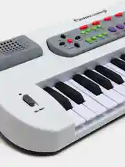 Синтезатор с микрофоном, от сети и на батарейках, 50*18 см, в коробке