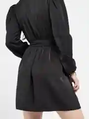 Черный женское платье