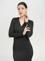 Черный платье женское