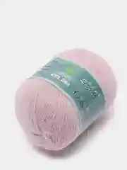 Пудровый пряжа, пух норки