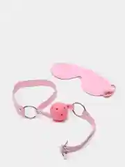 Розовый бдсм набор, набор для влюбленных, Premium BDSM mini, 7 предметов