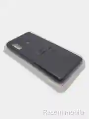 Черный чехол Siliconе Case для Samsung A21 Cамсунг А21 soft touch