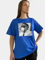 Футболка женская с принтом, oversize