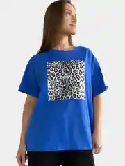 Футболка женская с принтом, oversize