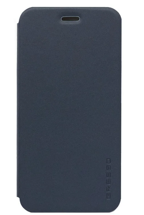 Синий чехол книжка для Samsung J3 2017