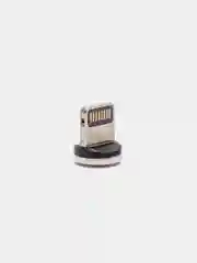 Черный usb кабель Charget магнитный 2-х метровый для зарядки, 2,4 A поворотный micro, type c, ios
