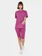 Фуксия костюм с бриджами