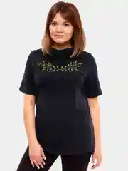 Футболка женская с коротким рукавом, большие размеры 50-60