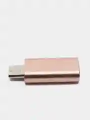 Адаптер Lightning-Micro T2 J0044, золотой