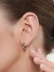 Серьга из медицинской стали