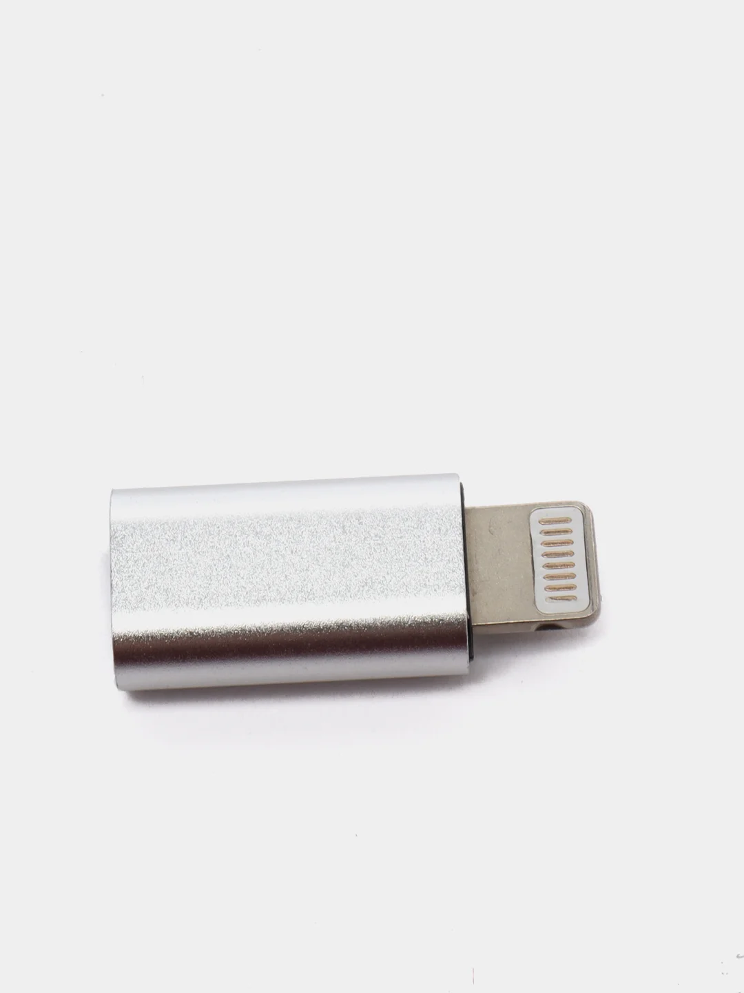 Адаптер Lightning - Micro, P2 J0026, серебристый