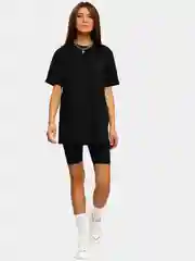 Белый футболка женская Oversize, однотонная, 100% хлопок
