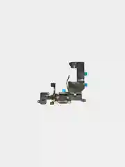 Шлейф iPhone 5 разъем зарядки, гарнитуры, микрофон, антенна, черный