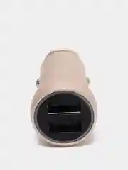 Золотой автомобильное зарядное устройство Borofone BZ9 2xUSB до 3A