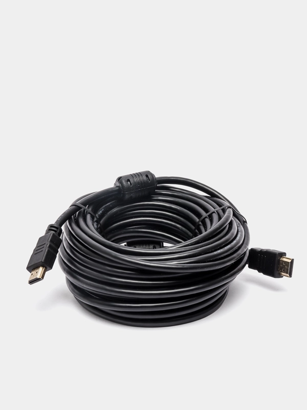 Кабель HDMI-HDMI, GOLD, 10 м, Jett