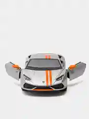 Серебряный lamborghini Huracan LP610-4 Avio KINSMART KT5401D
