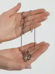 Цепочка с подвеской-солнцем