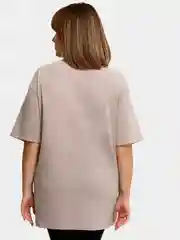 Футболка женская Oversize, однотонная, большие размеры 42-56