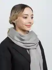 Серебряный палантин