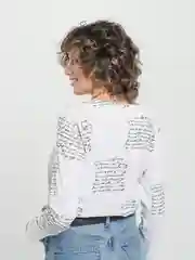 Белый рубашка женская