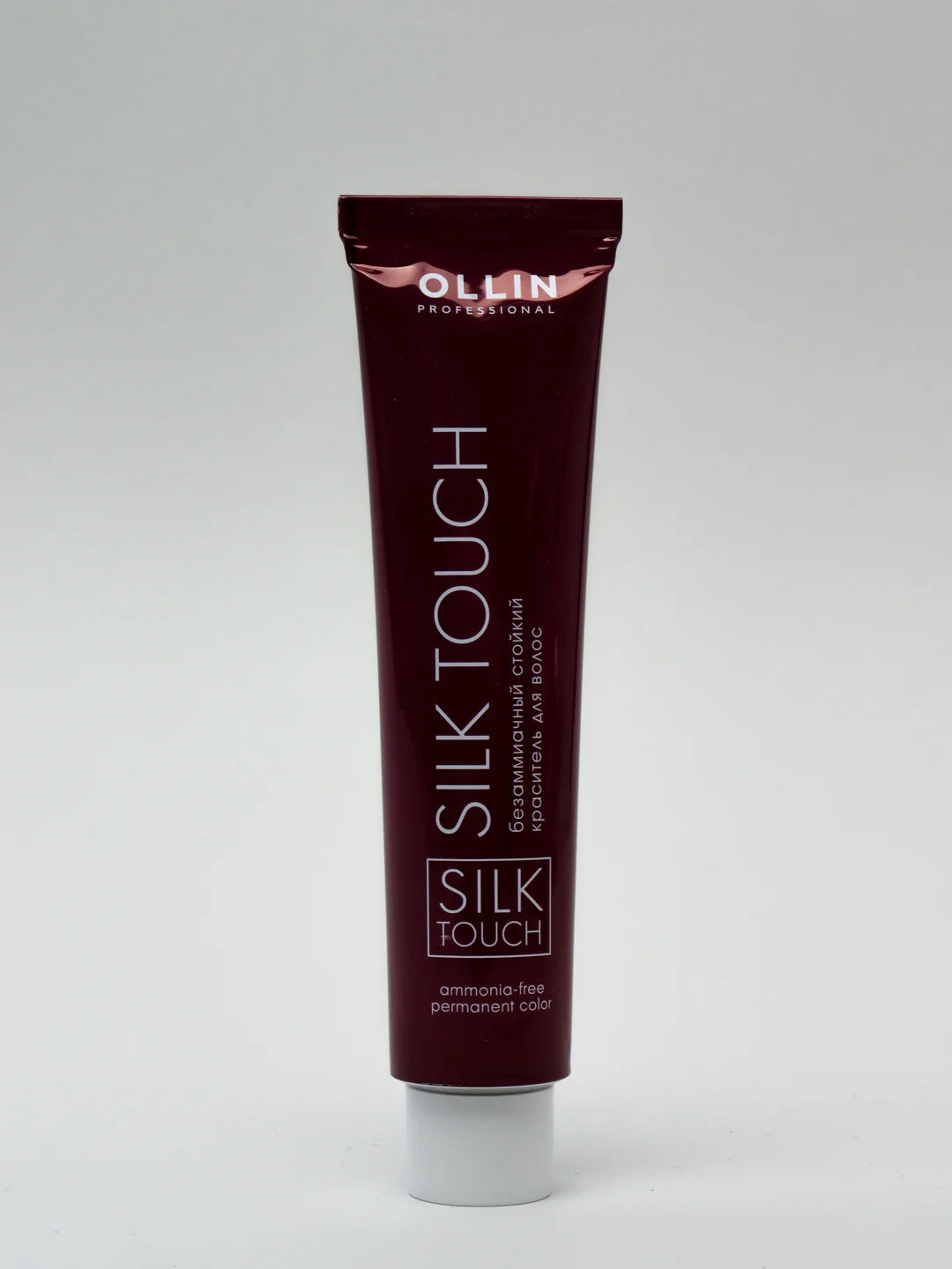 Безаммиачный краситель для волос "OLLIN PROFESSIONAL" SILK TOUCH 3/0 темный шатен 60мл