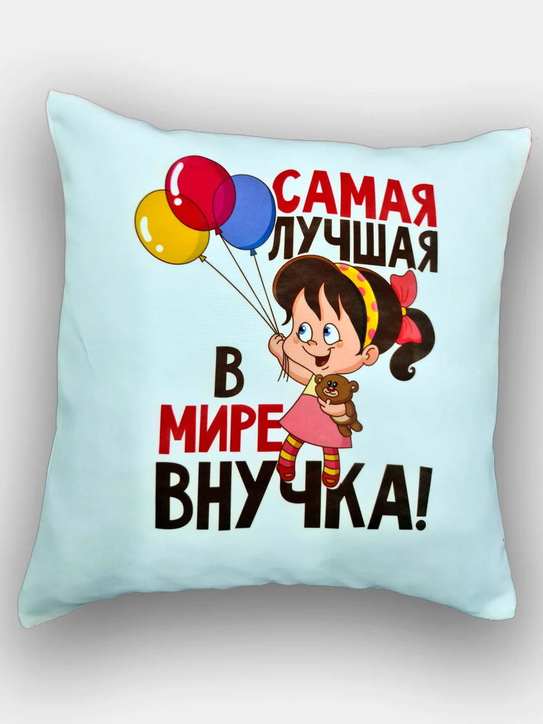 Багровый подушка декоративная, 40 х 40 см