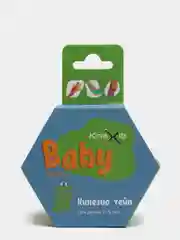 Синий кинезио тейп детский Kinexib CLASSIC Baby, деликатный, 4м