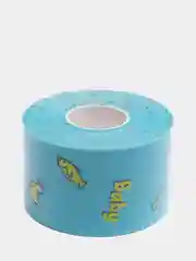 Синий кинезио тейп детский Kinexib CLASSIC Baby, деликатный, 4м