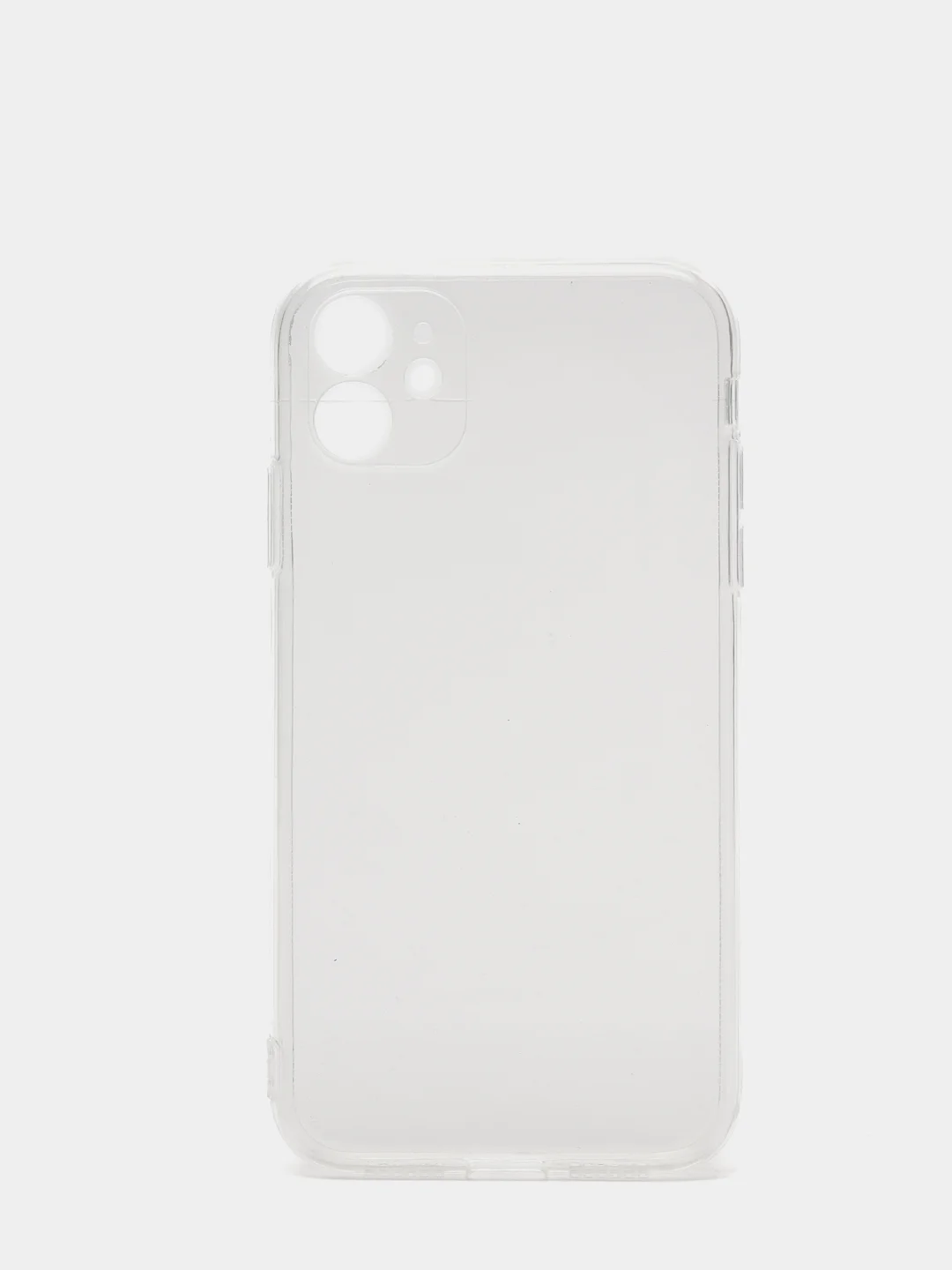 Прозрачный плотный чехол iPhone 13mini/13/13Pro/ XR/11/12 Pro/12/12 Pro Max, силикон 1.5мм прозрачный