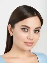 Белый подвеска на леске, женская