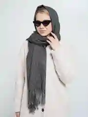 Красный палантины женские/шарф платок жен/осень/зима/подарок маме/Blend Cashmere/головн/маме