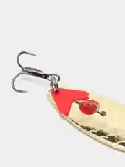 Белый блесна Diamond от Pike, колеблющаяся
