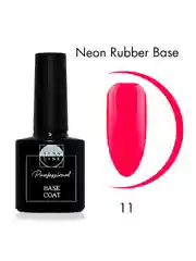 Базовое покрытие LunaLine Rubber Neon, неон,каучуковая база для ногтей