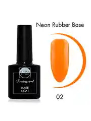 Базовое покрытие LunaLine Rubber Neon, неон,каучуковая база для ногтей