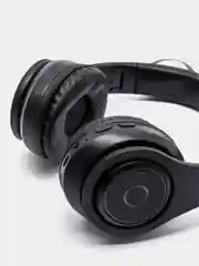 Черный беспроводные bluetooth наушники, со светящимися ушками