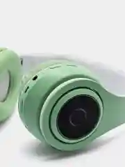 Лайм беспроводные bluetooth наушники, со светящимися ушками