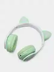 Лайм беспроводные bluetooth наушники, со светящимися ушками
