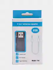 Беспроводной bluetooth AUX 5,0 приемник T10 стерео