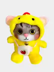 Игрушка мягкая  ,Котенок в кигуруми