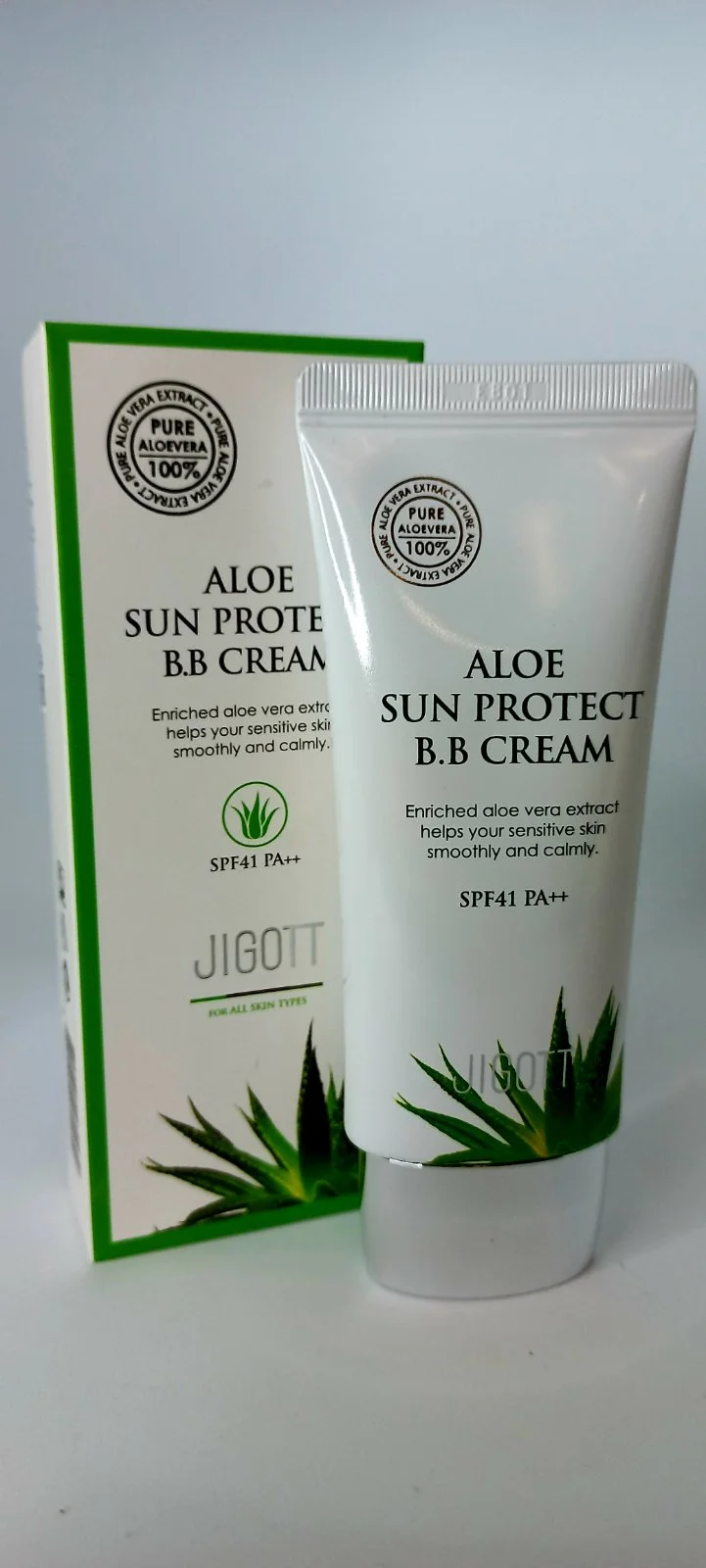 ББ крем JIGOTT Aloe Sun Protect, SPF 41, PA++