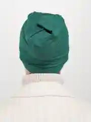 Зеленый бони прямая из ткани калифорния, чепчик, шапочка.